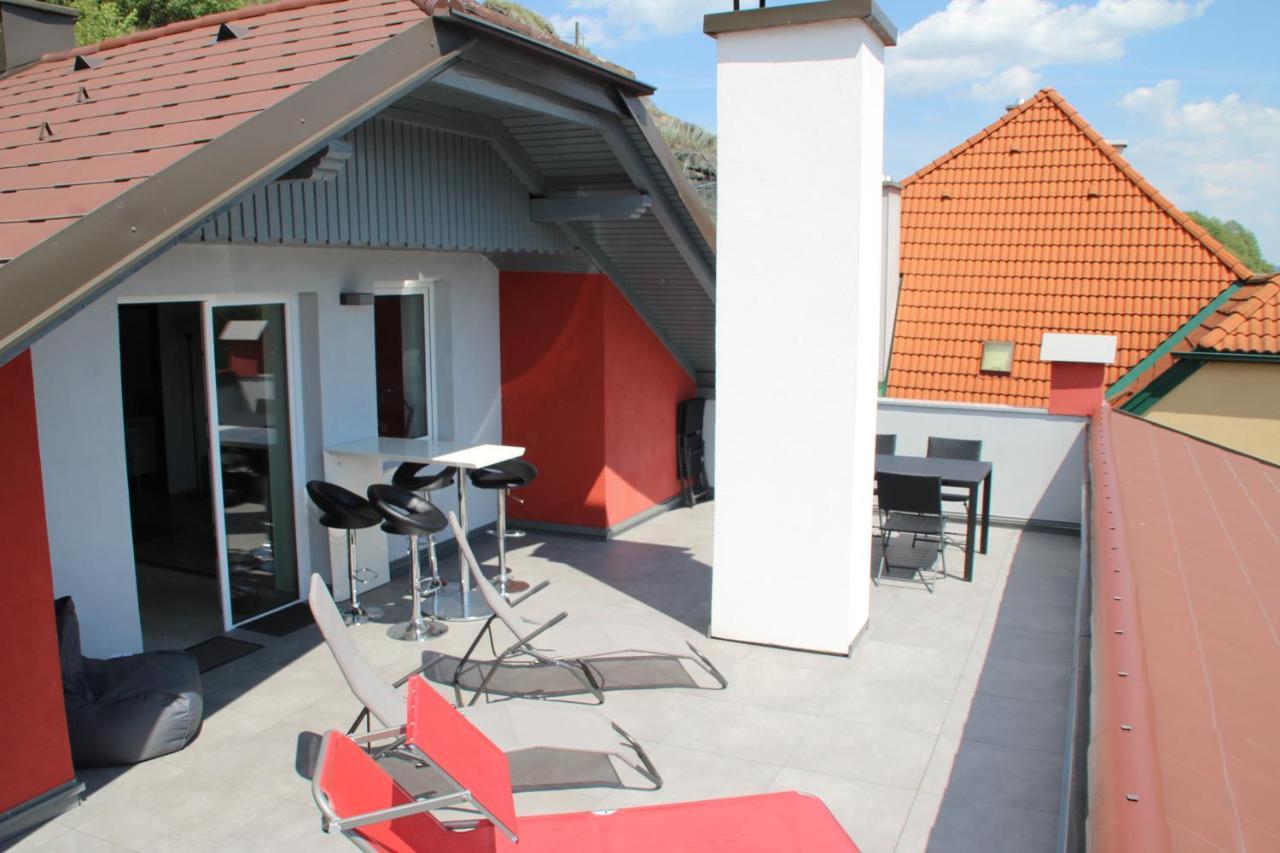 Ferienwohnung Haus Am Donausee Weitenegg Exterior foto